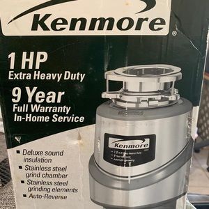 -Kenmore garbage disposal